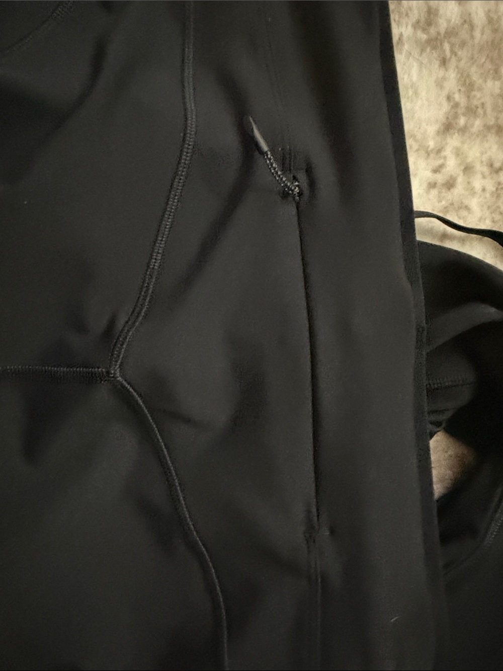 lululemon athletica Black Athletic Leggings with Zip Pocket - Picture 5 of 6
